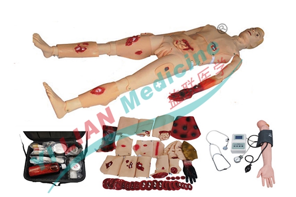 戰(zhàn)場急救創(chuàng)傷護(hù)理技術(shù)綜合訓(xùn)練模擬人