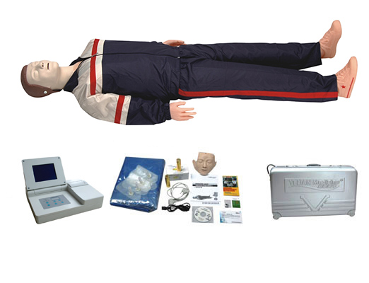 高級(jí)大屏幕液晶彩顯全自動(dòng)電腦心肺復(fù)蘇模擬人