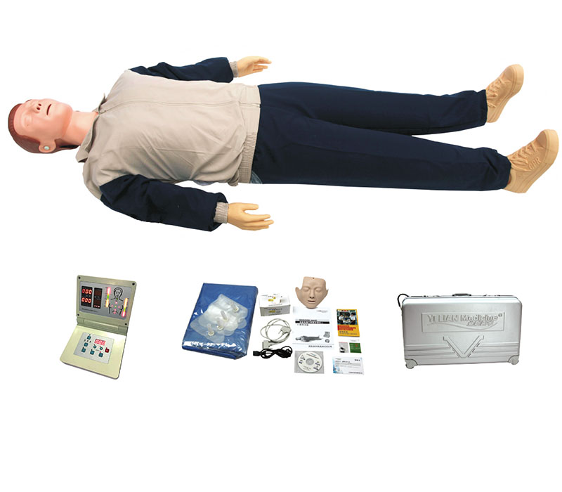 全自動觸電急救心肺復蘇模擬人