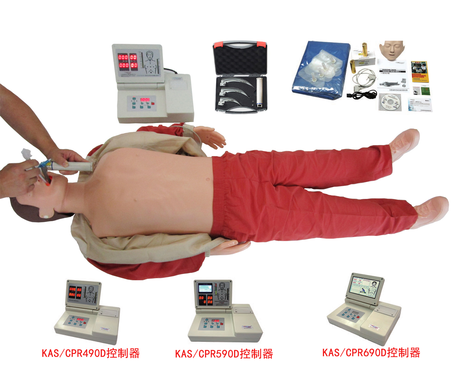 全身心肺復(fù)蘇急救訓(xùn)練模擬人